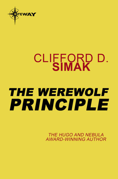 Book cover of The Werewolf Principle