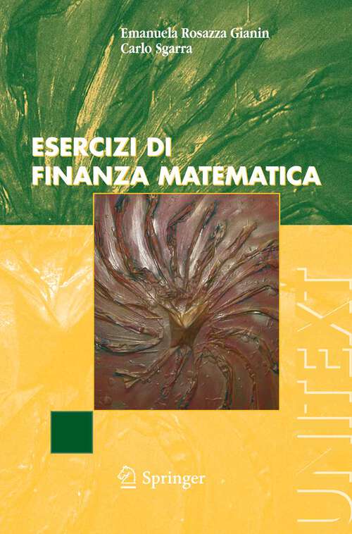 Book cover of Esercizi di finanza matematica (2007) (UNITEXT)
