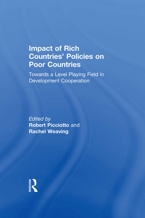 Book cover of Impact of Rich Countries' Policies on Poor Countries: Towards a Level Playing Field in Development Cooperation