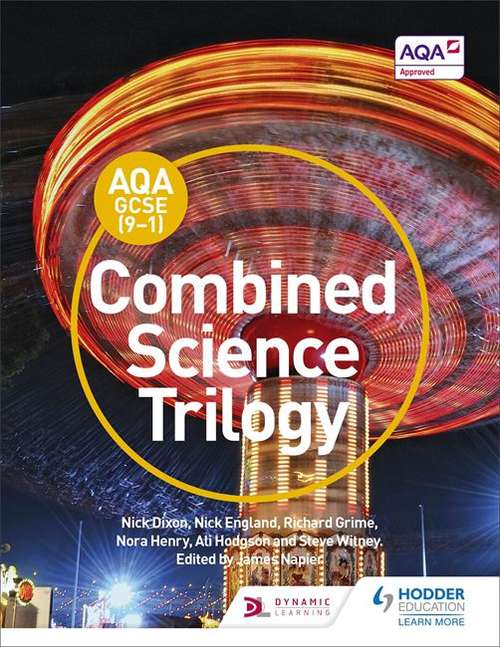 Book cover of AQA GCSE (9-1) Combined Science Trilogy Student Book (PDF)