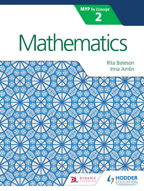 Book cover of Mathematics for the IB MYP 2