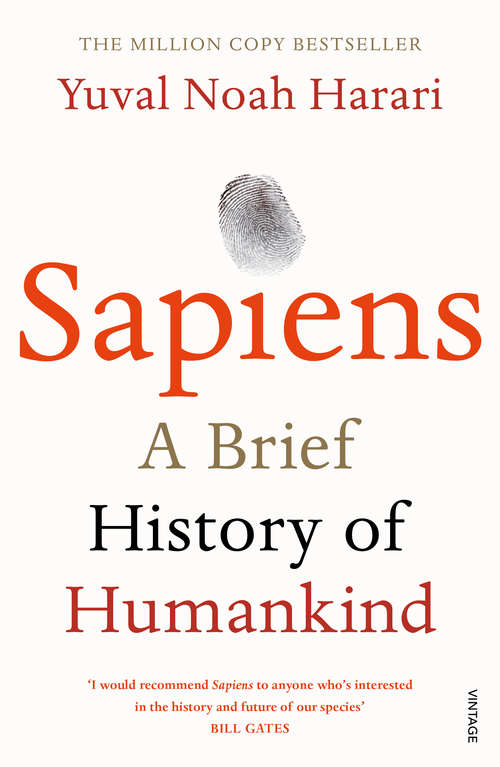 Book cover of Sapiens: A Brief History of Humankind (Patterns Of Life Ser.)