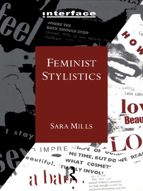 Book cover of Feminist Stylistics (PDF) (Interface Ser.)