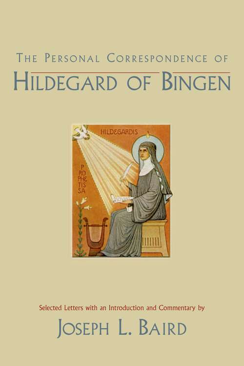 Book cover of The Personal Correspondence of Hildegard of Bingen