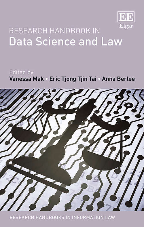 Book cover of Research Handbook in Data Science and Law (Research Handbooks in Information Law)