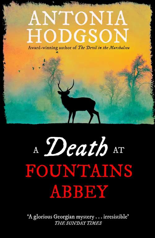 Book cover of A Death at Fountains Abbey (Thomas Hawkins)