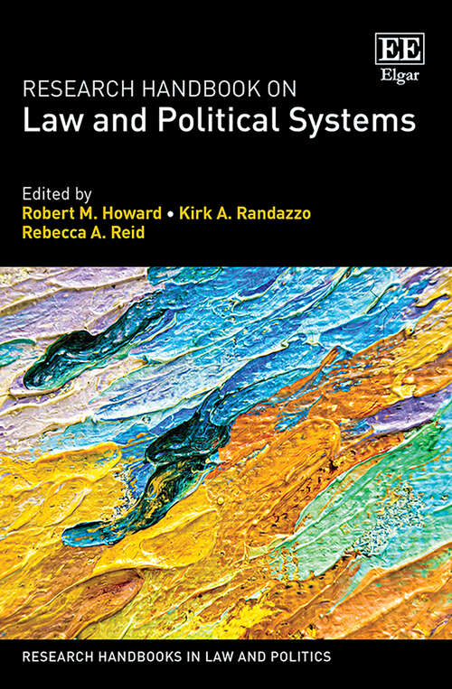 Book cover of Research Handbook on Law and Political Systems (Research Handbooks in Law and Politics series)