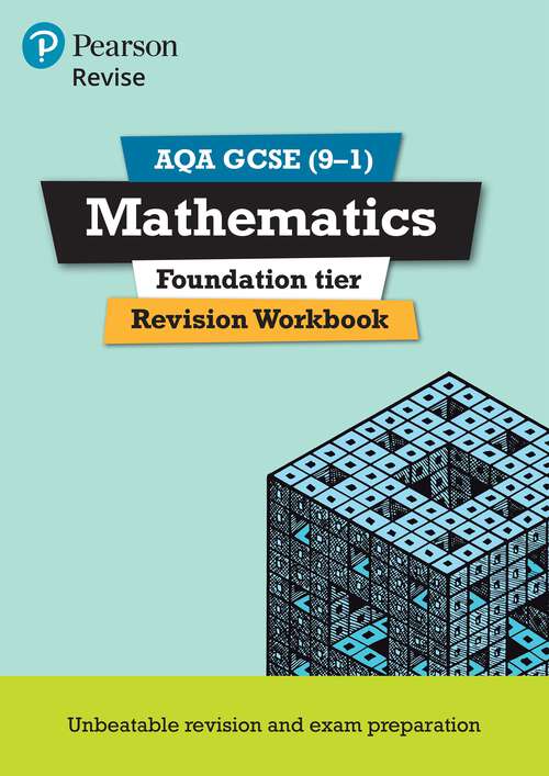 Book cover of Pearson REVISE AQA GCSE: For the (9-1) Qualifications (PDF) (REVISE AQA GCSE Maths 2015)