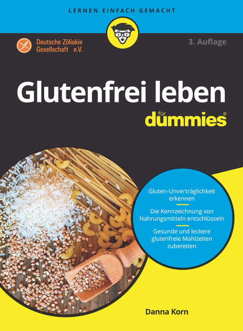 Book cover of Glutenfrei leben für Dummies (3. Auflage) (Für Dummies)