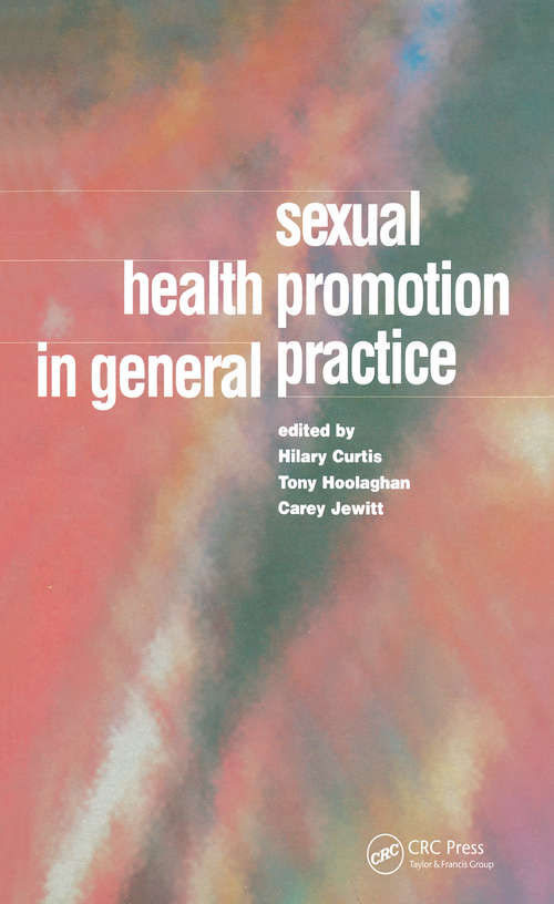 Book cover of Sexual Health Promotion in General Practice