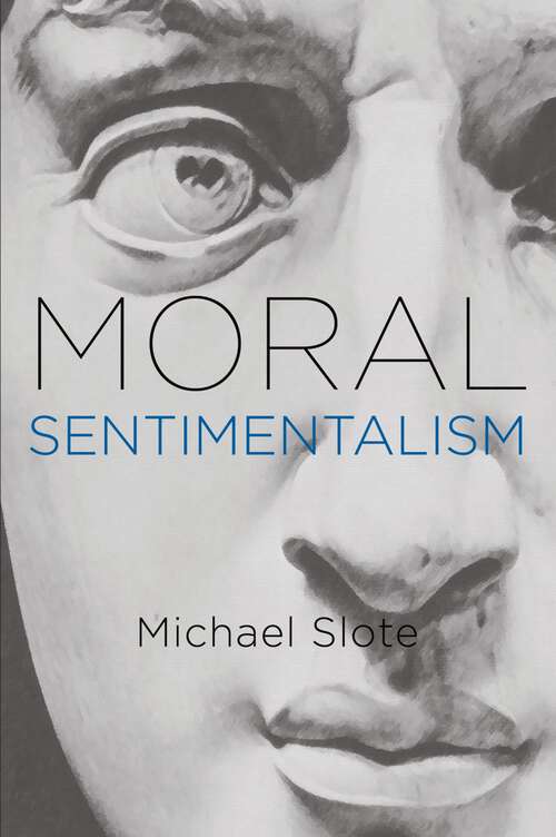 Book cover of Moral Sentimentalism