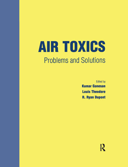 Book cover of Air Toxics: Problems and Solutions