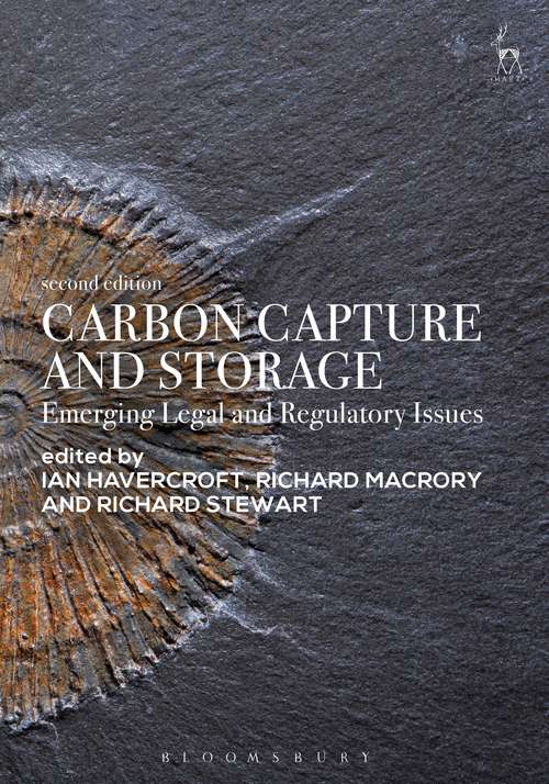 Book cover of Carbon Capture and Storage: Emerging Legal and Regulatory Issues (2)