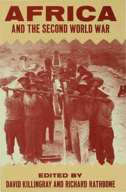 Book cover of Africa And The Second World War (2)