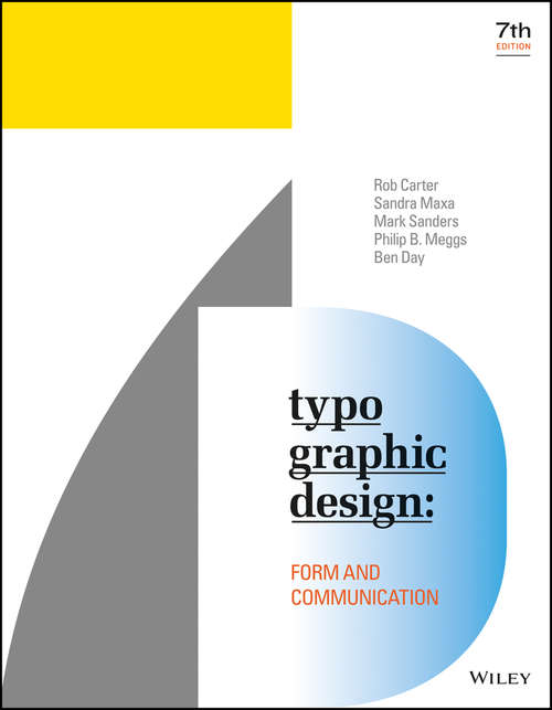 Book cover of Typographic Design: Form and Communication (7)