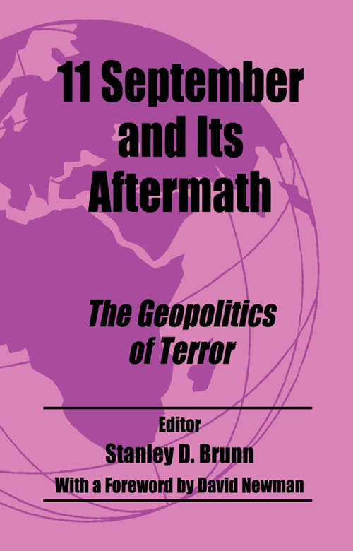 Book cover of 11 September and its Aftermath: The Geopolitics of Terror
