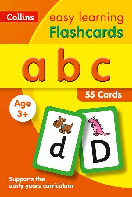 Book cover of abc Flashcards 3+ (Collins Easy Learning Preschool Ser.) (PDF)