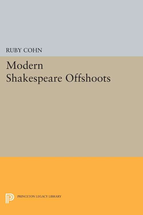Book cover of Modern Shakespeare Offshoots