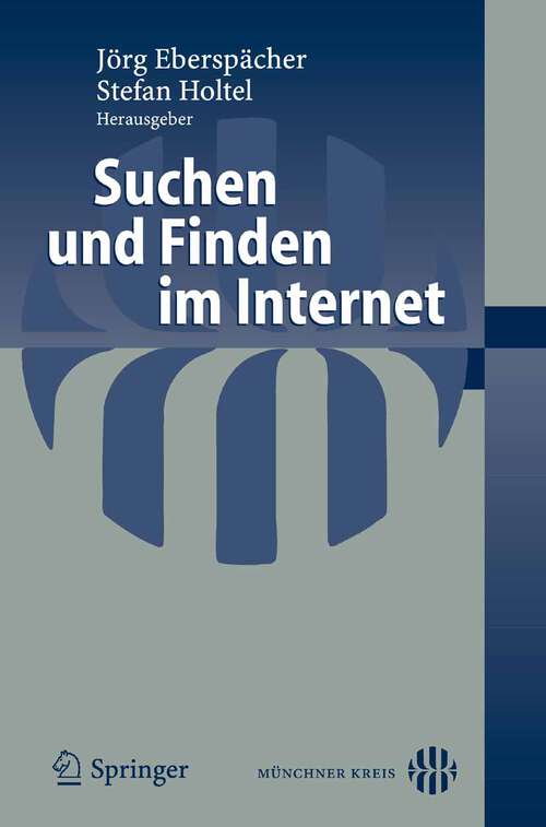 Book cover of Suchen und Finden im Internet (2007)