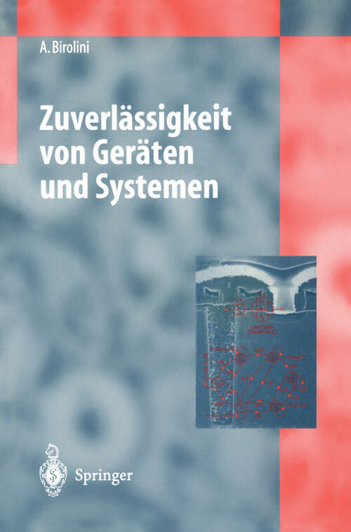 Book cover of Zuverlässigkeit von Geräten und Systemen (1997)