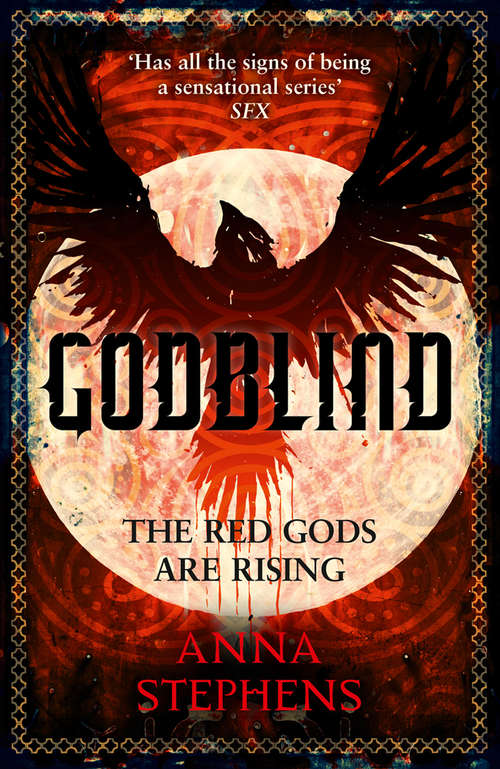 Book cover of Godblind: The Red Gods Are Rising (ePub edition) (The Godblind Trilogy #1)