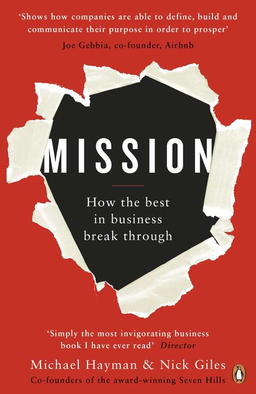 Book cover of Mission: How the Best in Business Break Through