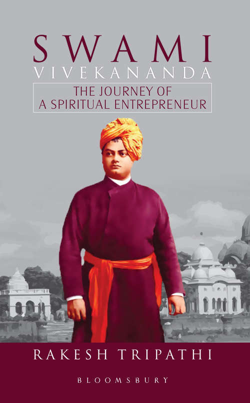 Book cover of Swami Vivekananda: The Journey of a Spiritual Entrepreneur