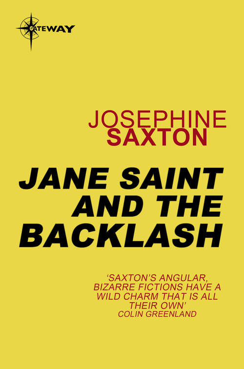 Book cover of Jane Saint and the Backlash