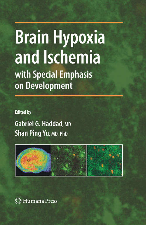 Book cover of Brain Hypoxia and Ischemia: With Special Emphasis On Development (2009) (Contemporary Clinical Neuroscience)