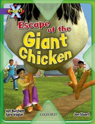 Book cover of Project X, Book Band 8, Purple, Habitat: Escape of the Giant Chicken (PDF)