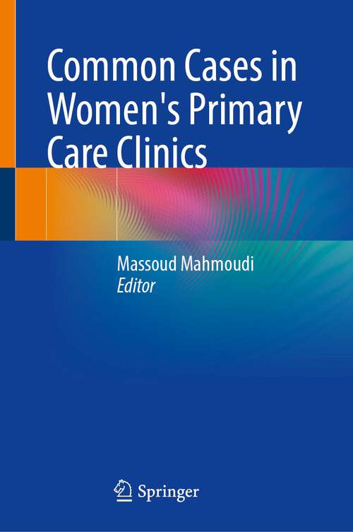 Book cover of Common Cases in Women’s Primary Care Clinics