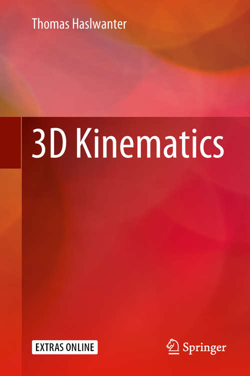 Book cover of 3D Kinematics (1st ed. 2018)