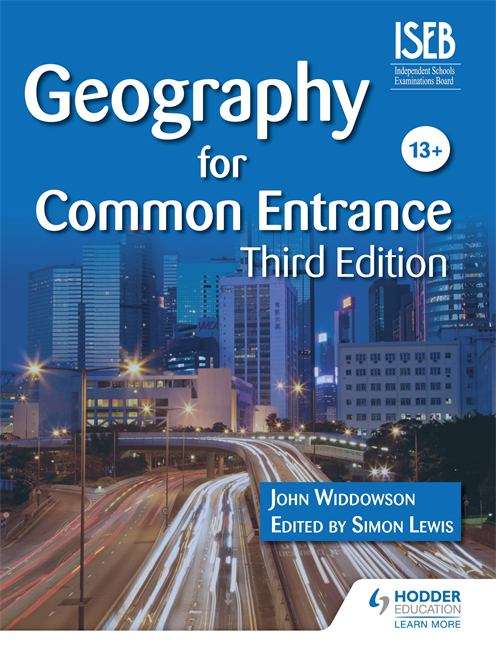 Book cover of ISEB Geography for Common Entrance (PDF)
