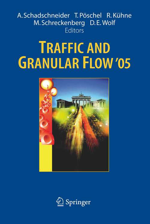 Book cover of Traffic and Granular Flow ' 05 (2007)