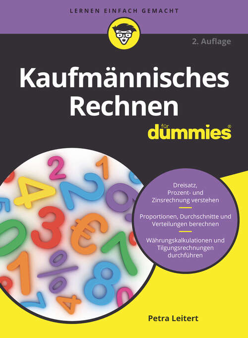 Book cover of Kaufmännisches Rechnen für Dummies (2. Auflage) (Für Dummies)