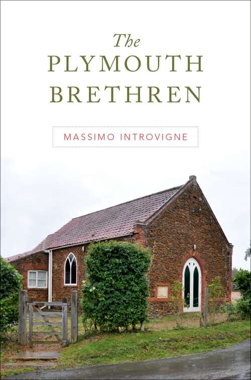 Book cover of The Plymouth Brethren