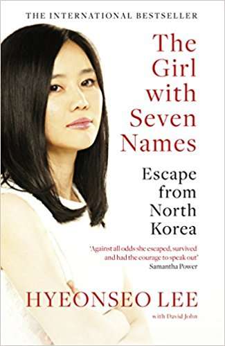 Book cover of The Girl with Seven Names: A North Korean Defector's Tale (ePub edition)