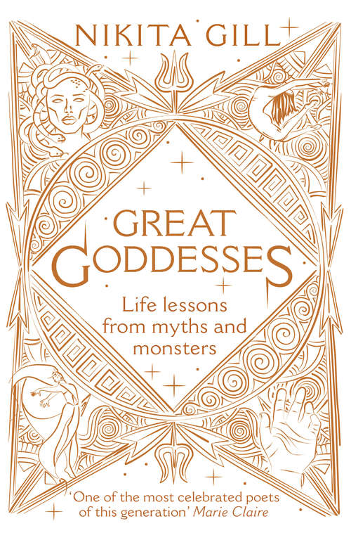 Book cover of Great Goddesses: Life lessons from myths and monsters