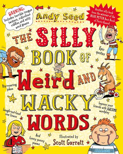 Book cover of The Silly Book of Weird and Wacky Words