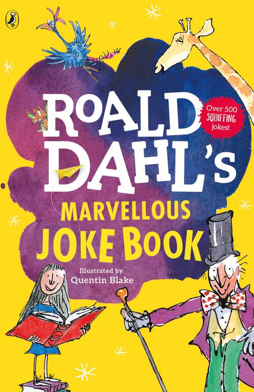 Book cover of Roald Dahl's Marvellous Joke Book
