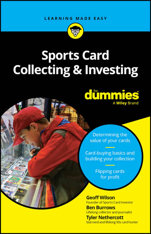 Book cover of Sports Card Collecting & Investing For Dummies