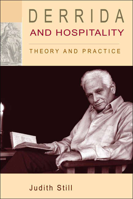 Book cover of Derrida and Hospitality: Theory and Practice (Edinburgh University Press)