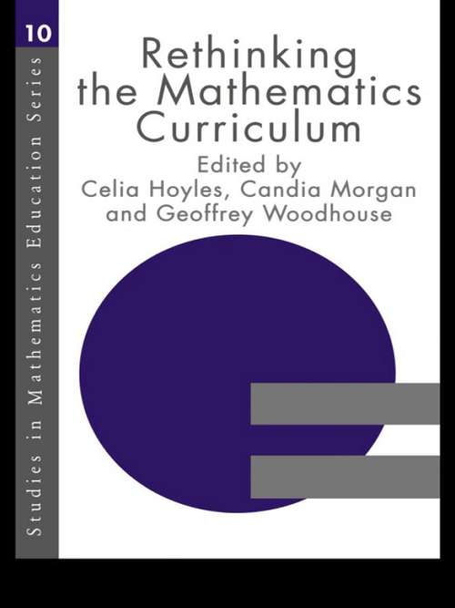 Book cover of Rethinking the Mathematics Curriculum