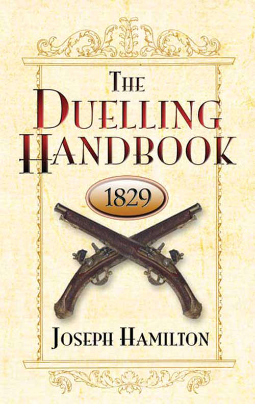 Book cover of The Duelling Handbook, 1829