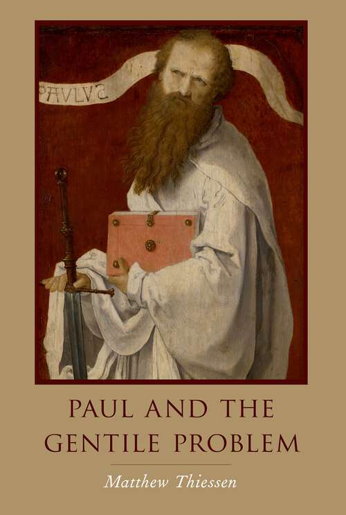 Book cover of Paul and the Gentile Problem