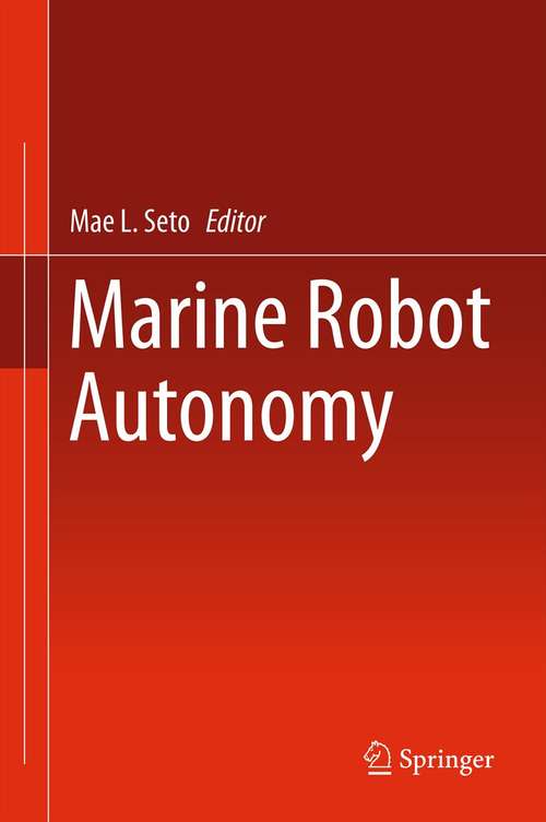 Book cover of Marine Robot Autonomy (2013)