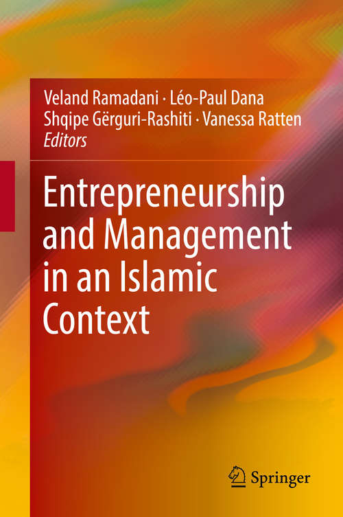 Book cover of Entrepreneurship and Management in an Islamic Context