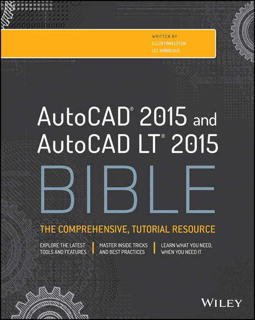 Book cover of AutoCAD 2015 and AutoCAD LT 2015 Bible (Bible)