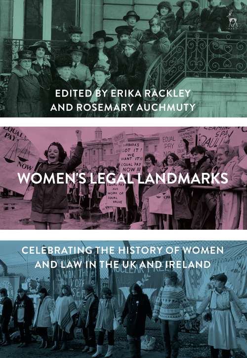 Book cover of Women's Legal Landmarks: Celebrating the history of women and law in the UK and Ireland