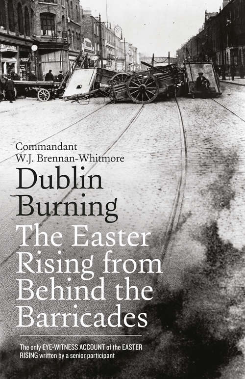 Book cover of Dublin Burning: The Only Eye-Witness Account of the Easter Rising written by a senior participant